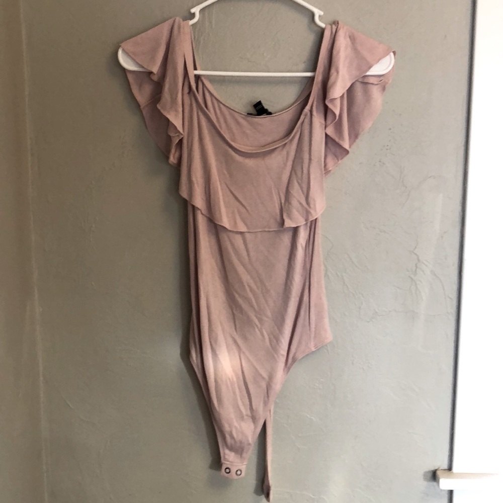 Peachy Pink Thong Bodysuit